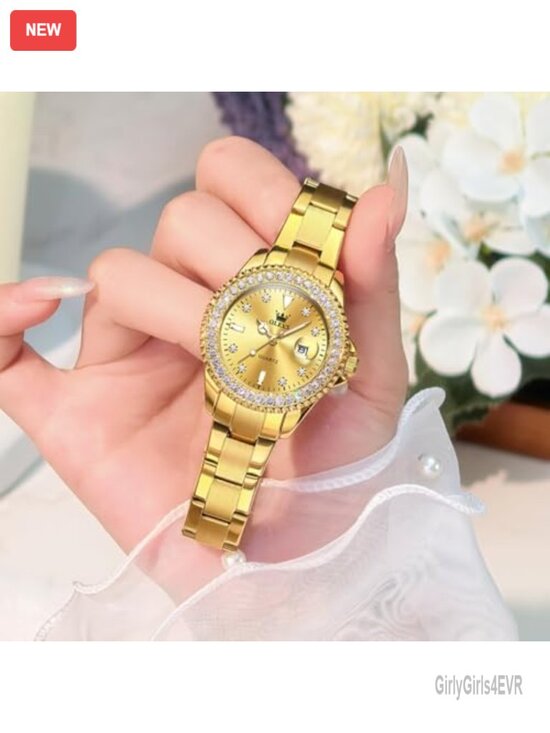 Ladies Watch Quartz Analog Stainless Steel Bracelet Water Resistant Dress Watch main image 6